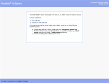 Tablet Screenshot of mail1.hosting.nl