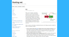 Desktop Screenshot of hosting.net