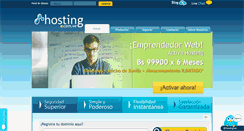 Desktop Screenshot of hosting.com.ve