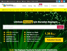 Tablet Screenshot of hosting.com.tr