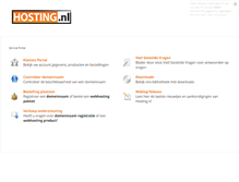 Tablet Screenshot of portal.hosting.nl