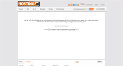 Desktop Screenshot of cp.hosting.nl