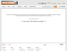 Tablet Screenshot of cp.hosting.nl