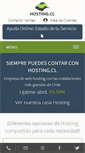 Mobile Screenshot of hosting.cl