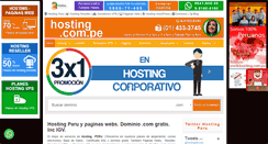 Desktop Screenshot of hosting.com.pe