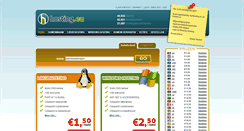 Desktop Screenshot of hosting.eu