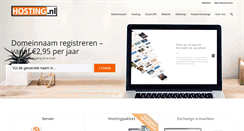 Desktop Screenshot of hosting.nl