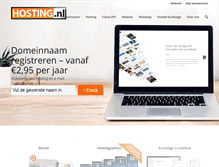 Tablet Screenshot of hosting.nl