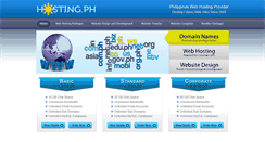 Desktop Screenshot of hosting.ph