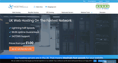 Desktop Screenshot of hosting.co.uk